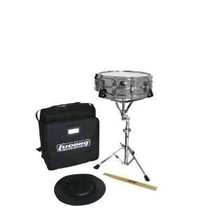  Ludwig LE2474 JetPak Drum Kit w/LM300 Chrome Snare 