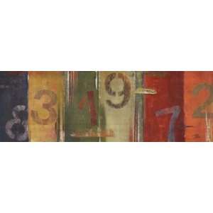  Lucky Numbers II   Poster by Patricia Pinto (36x12)