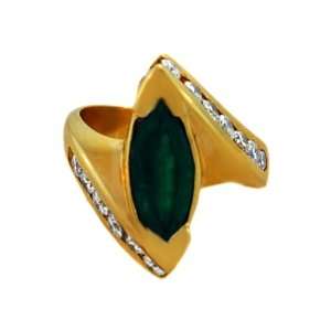   Diamond and Emerald Ring (.46 ct. tw.) Alicias Jewelers Jewelry