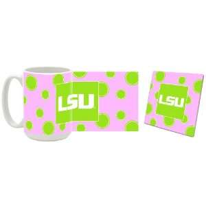 LSU Mug and Coaster Combo 