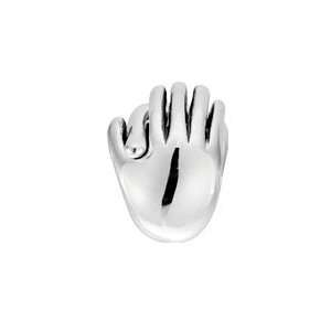 Lovelinks® by Aagaard   Sterling Silver Holding Hands Bead For Charm 