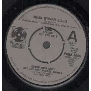  MEAN WOMAN BLUES 7 INCH (7 VINYL 45) UK PARAMOUNT 1974 