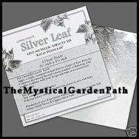 25 Sheets Imitation Silver Leaf 5.5 sheets Leafing  