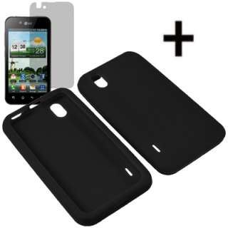 Silicone Soft Sleeve Gel Skin Cover Case For Sprint LG Marquee + LCD 