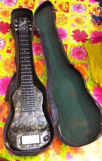   40s/50s DICKERSON SMALL LAP STEEL GUITAR W/OHSC PROJECT  