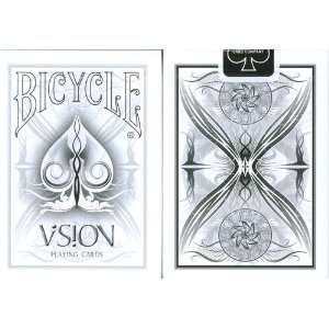 Bicycle White Vision Playing Cards 