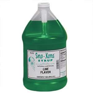 Gold Medal 1257 Ready to Use Key Lime Sno Treat Syrup 4   1 Gallon 