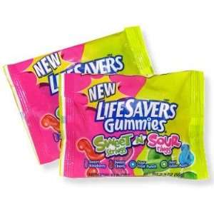 Lifesavers Gummies   Sweet Strings N Sour Rings, 2 oz pack, 18 count