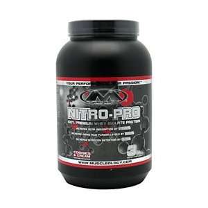  Muscleology Nitro Pro   Cookies and Cream   3 lb Health 