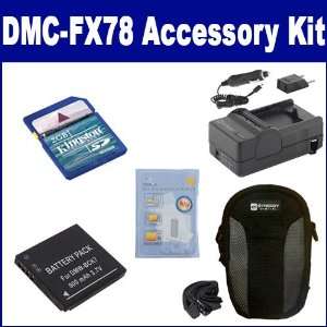  Panasonic Lumix DMC FX78 Digital Camera Accessory Kit 