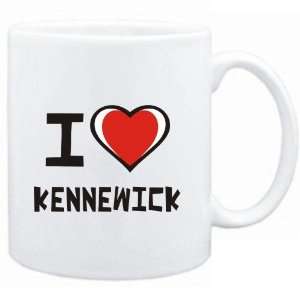 Mug White I love Kennewick  Usa Cities  Sports 