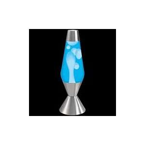  Lava Lamp 52 Oz.  White Wax with Blue Liquid