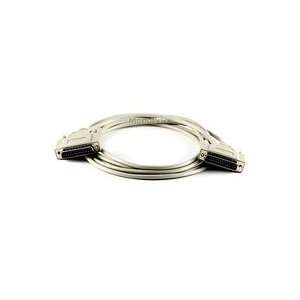  Null Modem DB25 M/M cable Molded   10ft
