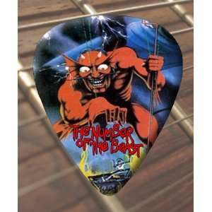  Iron Maiden Number Of Beast Premium Guitar Picks x 5 