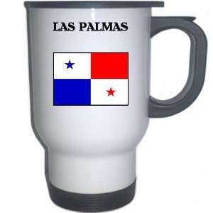  Panama   LAS PALMAS White Stainless Steel Mug 