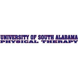   OF SOUTH ALABAMA PHYSICAL THERAPY   18 x 2