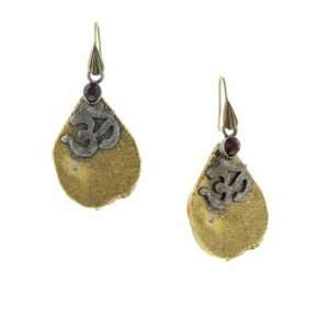 Lake Arrowhead Casted Agate Organic Earrings