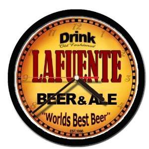  LAFUENTE beer and ale cerveza wall clock 