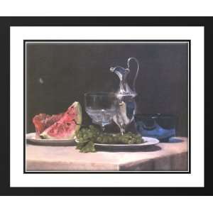  LaFarge, John 34x28 Framed and Double Matted Still life 
