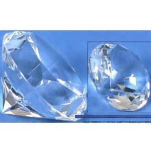   Crystal Diamond Showcase Jewelry Display Fixture 80mm