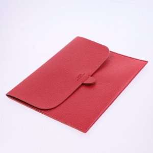  BestDealUSA Fashion Red FAUX Leather Sleeve Case Cover 