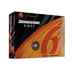  Bridgestone E6 Orange Golf Balls