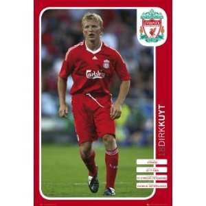  Football Posters Liverpool   Kuyt 08/09 Poster   35.7x23 