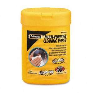  Multipurpose Cleaning Wipes   Cloth, 6 x 9, 65/Tub(sold in 