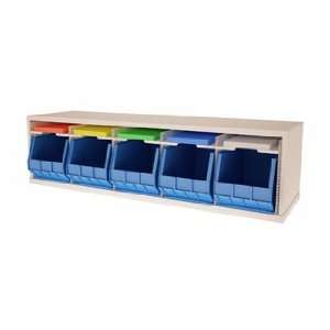  5 Bin Sorter with 5 Shelves