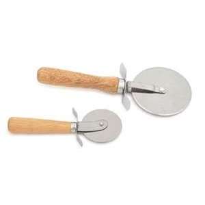   Industries ROY PC 4 WD 4 Wood Handle Pizza Cutter