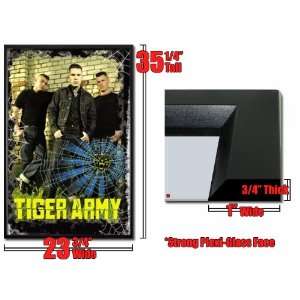   Framed Tiger Army Punk Rock Music Band Poster Fr1349