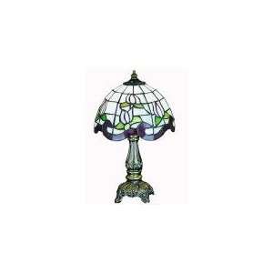  Roseborder Mini Table Lamp 11.5 H Meyda 31210