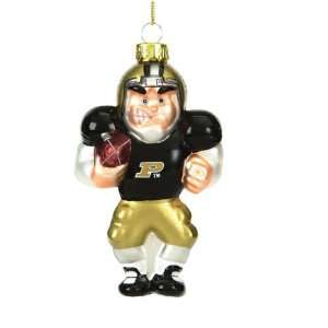  Purdue Boilermakers NCAA Glass Player Ornament (4 