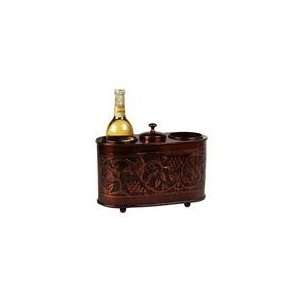  Embossed Copper Two Bottle Wine Chiller   by Old Dutch 