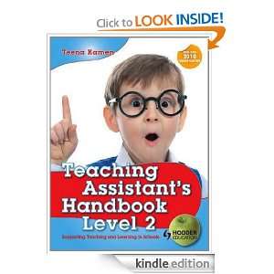 Teaching Assistants Handbook for Level 2 Teena Kamen  