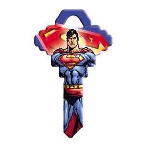  Superman Blue Schlage SC1 House Key