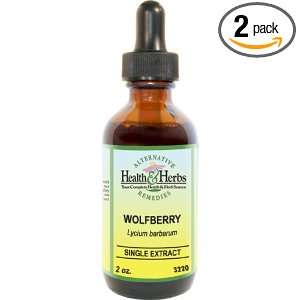   Health & Herbs Remedies Wolfberry, 1 Ounce Bottle (Pack of 2