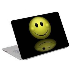   Art Decal (Computer Skin) Trim to Fit 13.3 14 15.6 Laptops   Smiley