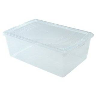 Clear Plastic Boxes   Large Deep 
