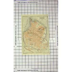  Antique Map Italy Street Plan Mantova Lago Superiore