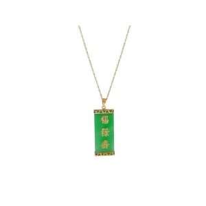  GREEN JADE FOREVER FAMILY LUCKY NECKLACE jewelmak 