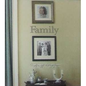  Family, Family Is a Gift That Lasts Forever. Wall Decals 