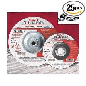   /Grinding Wheel A24 Turbo, 5 Inch by 1/8 Inch by 7/8 Inch, 25 Pack