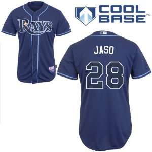 John Jaso Tampa Bay Rays Authentic Alternate Navy Cool Base Jersey By 