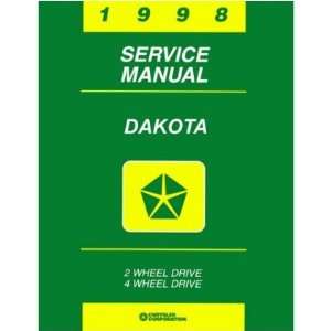  1998 DODGE DAKOTA TRUCK Shop Service Repair Manual Book 