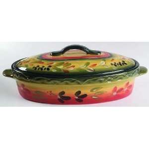  Tabletops Unlimited La Province 3 Quart Oval Covered 