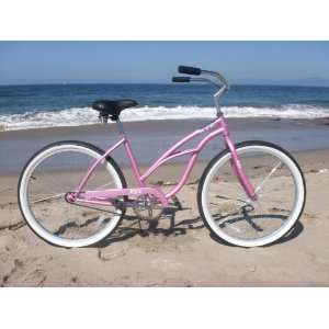  26  Lady Easyrider Beach Cruiser   Pink