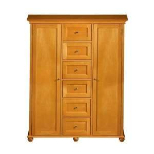   Bay Two door Six drawer Cabinet With Wood Doors