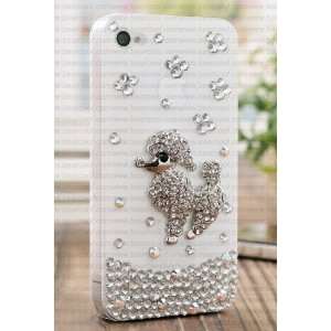  peppy dog 3D bling Iphone 4 4s crystal diamond iphone 4 