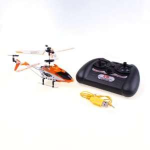   Radio Mini Orange Infrared RC Remote Control Helicopter Electronics